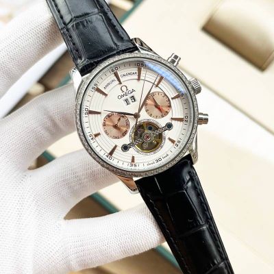 Omega Autmatic Mechanical Stainless Steel 42MM Men Watch